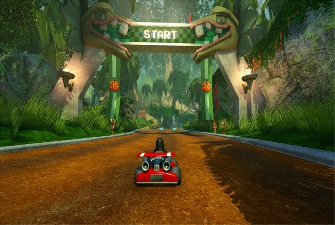 Game Linux Gratis - Super Tux Kart