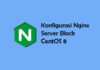 Cara Konfigurasi Nginx Server Block di CentOS 8