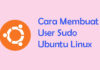 Cara Membuat User Sudo di Ubuntu Linux