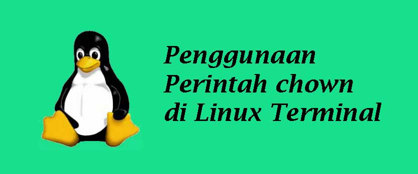 Penggunaan perintah Chown Linux Terminal