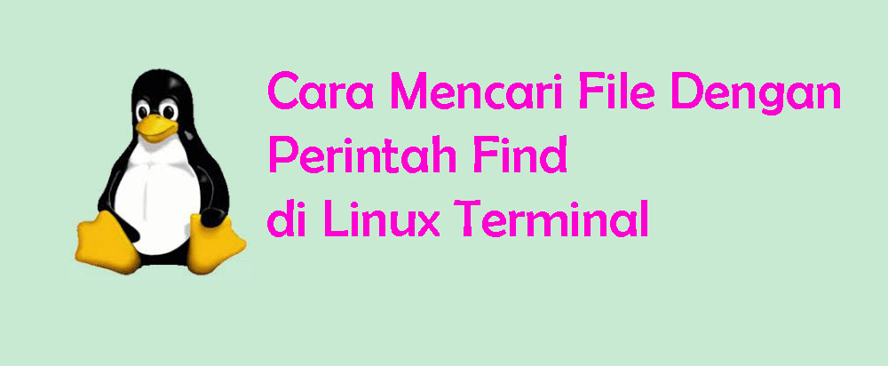 Tutorial Perintah Find Untuk Mencari File di Linux Terminal