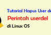 Cara Menghapus User di Linux dengan Perintah userdel