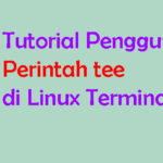 Tutorial Penggunaan Perintah Tee di Baris Perintah Linux