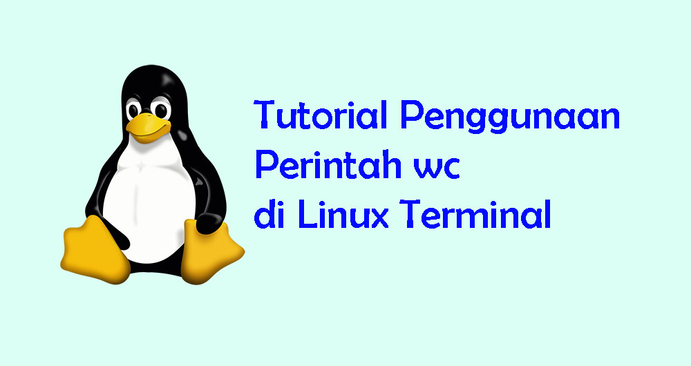 Perintah wc di Linux Terminal