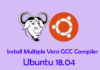 Cara Install Beberapa Versi GCC Berbeda di Ubuntu 18.04