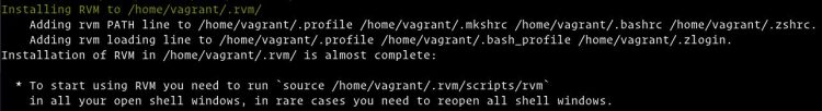 install ruby rvm