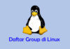 Daftar Group di Linux