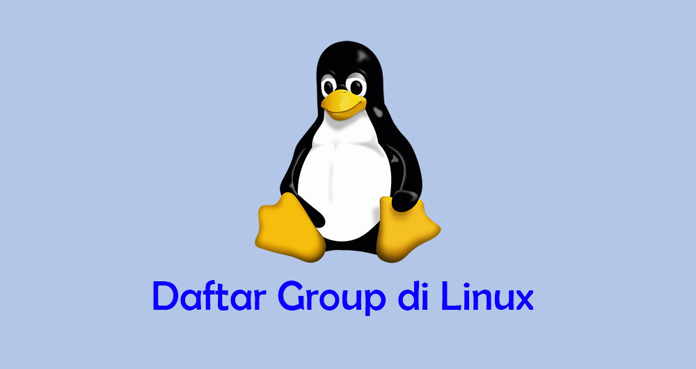 Daftar Group di Linux