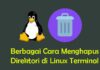 Berbagai Cara Menghapus direktori di Linux Terminal