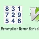 Cara Menampilkan Nomor Baris di Vim Vi