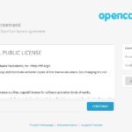 install opencart licence